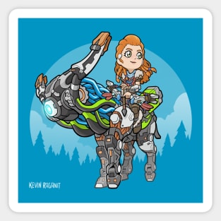 Horizon Zero Dawn Aloy & Broadside Sticker